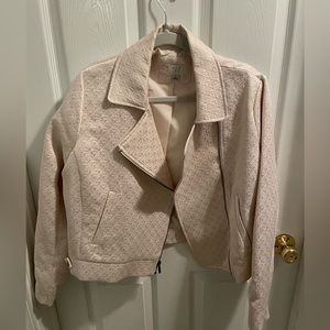 A New Day- Cream w/ Gold flecks- Blazer- Size large